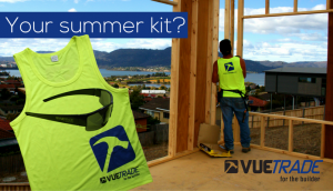 VUETRADE Builders & Tradies Summer Kit 2016 Sunglasses & Singlet