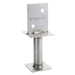 VUETRADE Stainless Steel Centre Blade Post Anchor