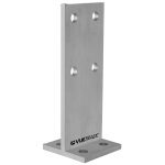 VUETRADE Stainless Steel Bolt Down T Blade Post Support
