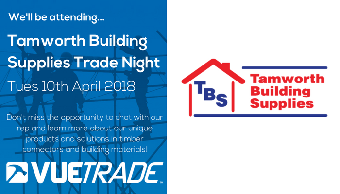 VUETRADE Tamworth Building Trade Night 2018