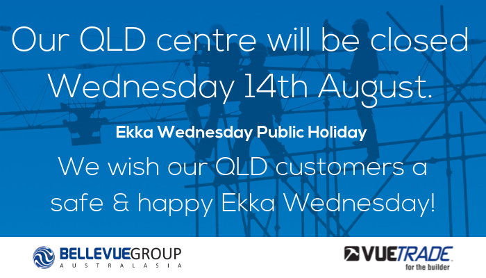 Our QLD centre will be closed Wednesday 14th August. We wish our QLD customers a safe & happy Ekka Wednesday!