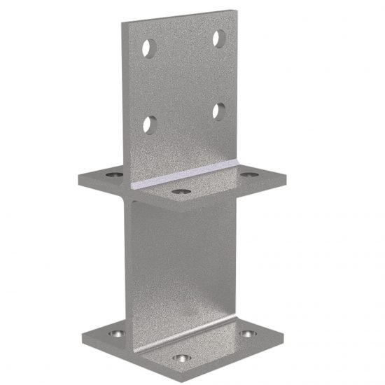Galvanised Double T-Blade Post Supports