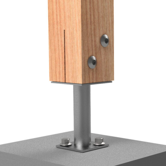 Stainless Steel Full Stirrup Post Supports