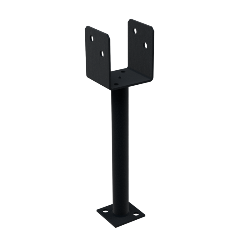 Structural Support Post Stainless Steel Full Stirrup Post Supports